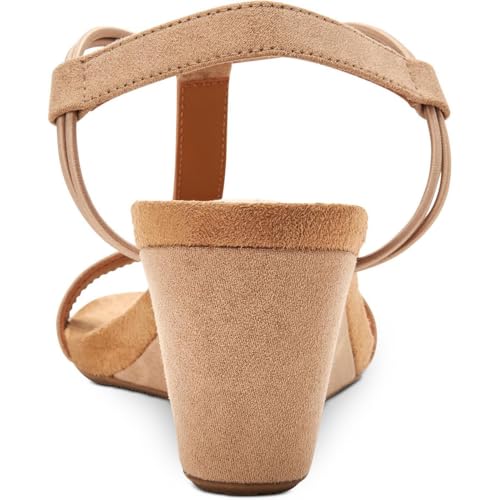 Image of Style & Co. Womens Mulanepwt Sequined Wedge Sandals