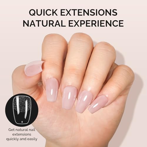 Image of MelodySusie Short Ballerina X Nail Tips - 600Pcs 15 Sizes Clear Acrylic, Half Matte Full Cover Press on Nails for DIY Extension & Salon Use, Pre-Shaped for Long-Lasting Manicure