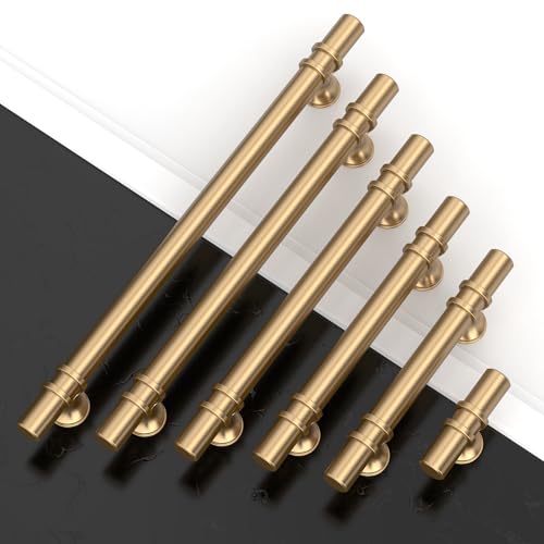 Asidrama 10 Pack 7 Inch(177mm) Champagne Bronze Kitchen Cabinet Handles, Cabinet Pulls Kitchen Cabinet Hardware Cupboard Handles Drawer Pulls by Asidrama - Image 6