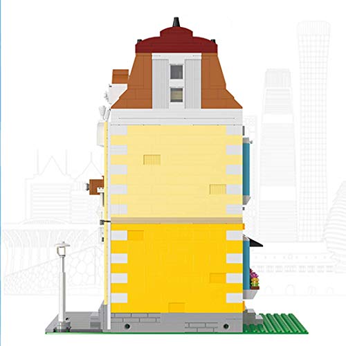 ZJLA Modular Haus Architektur Modellbausteine 1773 Klemmbausteine Fotostudio Bauset mit Figuren Haus Modellbau… – Bild 6