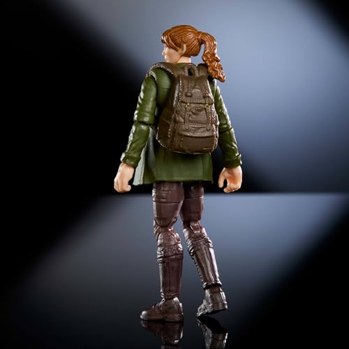 Mattel Jurassic World Hammond Collection Character Action Figure, Claire Dearing Articulated Collectible Toy in 3.75-inch Scale