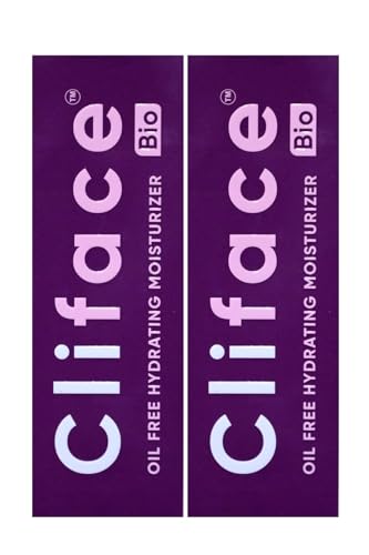 Image of KMAY Cliface Bio Oil Free Hydrating Moisturizer for Oily & Acne Prone Skin | Lightweight Non Greasy Face Gel - 50g (Pack of 2)