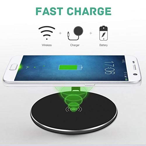 Wireless Charger Fast 7.5W and 10W Charging Pad Slim Compatible with LG Velvet 5G, V30, G6 Phones