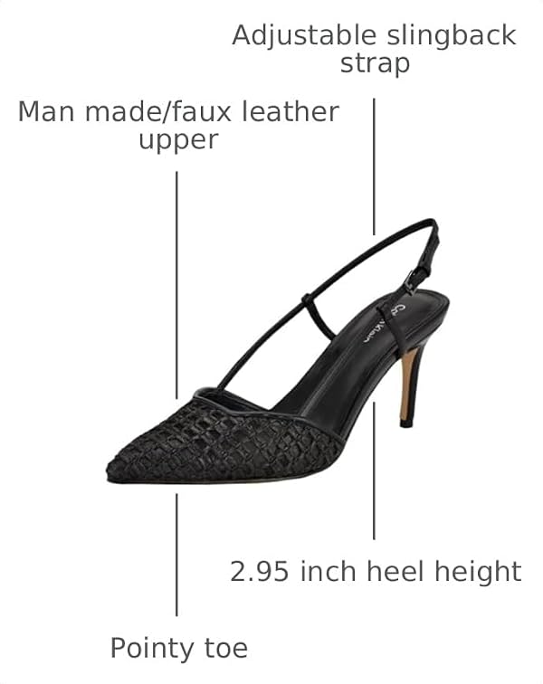 Calvin Klein Womens Juliesa Black 9.5 Medium by Calvin Klein - Used condition - Image 3