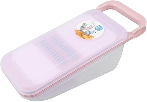 Miniatura 7 de Rallador grueso multifunción con caja, rallador de zanahoria de mano y triturador de verduras para cocina para cepillado de frutas y verduras,