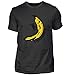 Banane Skate Motif – Cool Banane Fruits Skater Skateboard Cadeau Anniversaire – T-shirt pour homme - Noir - Medium