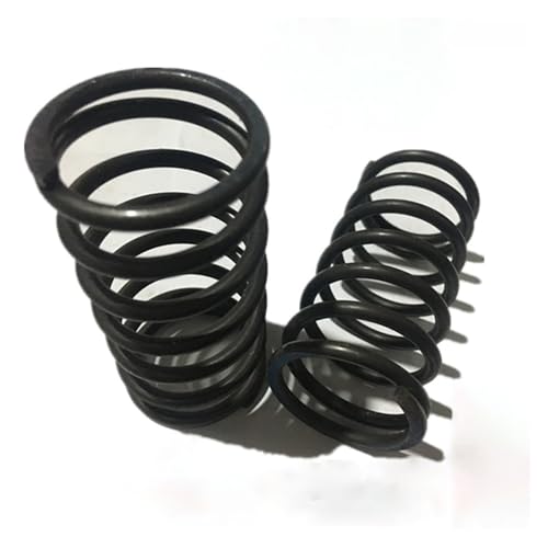 Nodrest 2 uds. Muelles de presión de Resorte de compresión Grande amortiguadores Negros diámetro de Alambre 4mm diámetro de Salida 20-50mm Longitud 50-300mm(4x40x100mm)
