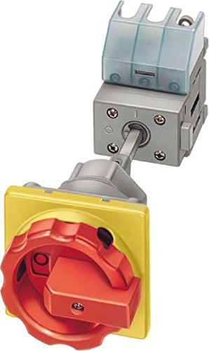 Interrupteur principal urgence Siemens 63A sectionneur rotatif triphasé
