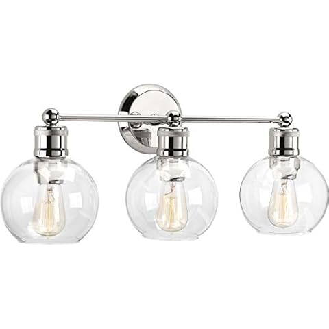 Progress Lighting Hansford Three-Light Vanity Fixture Cover