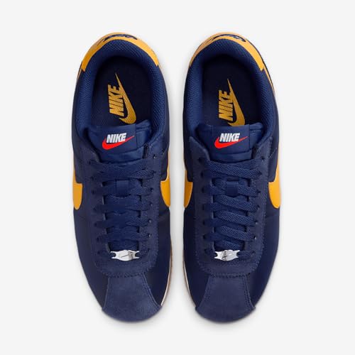 Nike Cortez Women's Shoes (DZ2795-403, Midnight Navy/Blue Void/Sail/University Gold)4