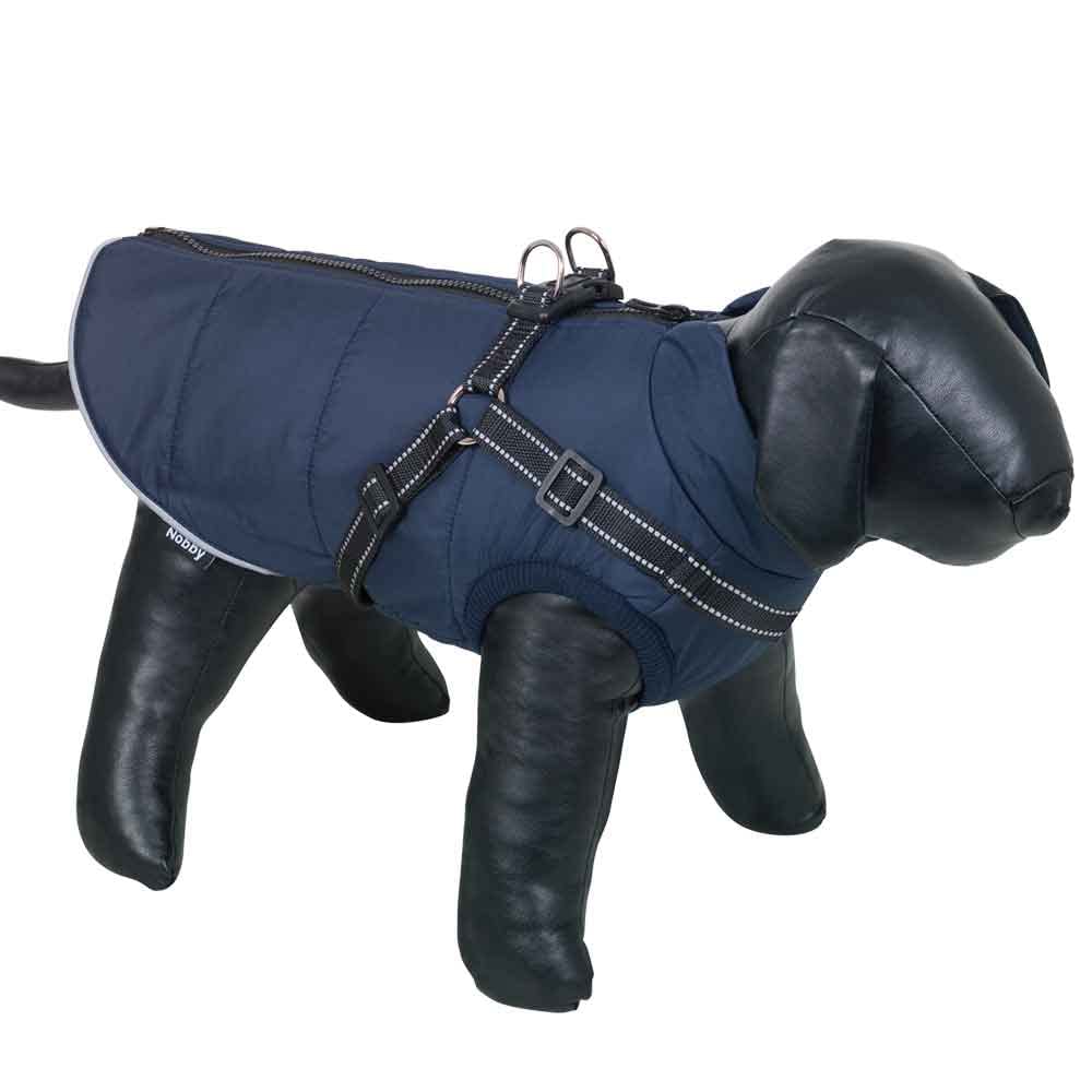 Nobby Salus 65167 Dog Coat 2 in 1 Blue 20 cm