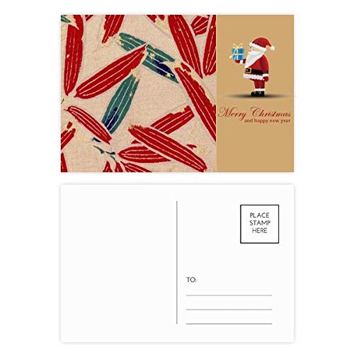 Cartes postales Père Noël Ukiyoe pour décorer la maison et écrire vos vœux au coin du feu