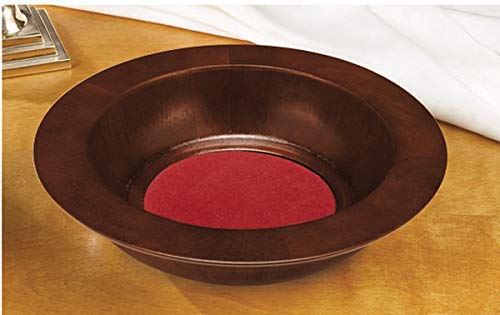 Christian Brands Walnut Stain Offering Plate Christian Brands Walnut Stain Offering Plate