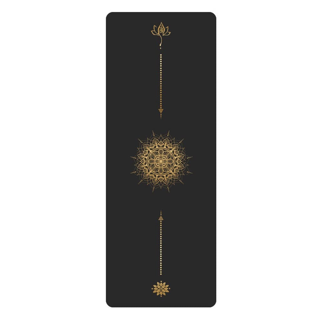 Natural Rubber Yoga Mat 5mm Gym Fitness Carpet Pads For Beginner Women Sports Mats Tasteless Cushion