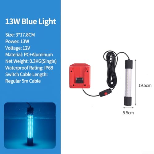 Luz LED sumergible para barcos ideal para jornadas de pesca nocturna en alta mar 3