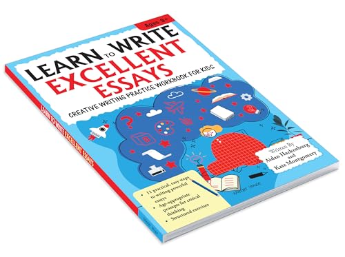 Image of Learn to Write Excellent Essays Step-by-Step Writing Guide for Children | Ages 8-12 | Boost Creative Thinking, Structure & Vocabulary for Confident Essay Writing