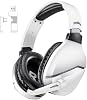 Auriculares Gamer Inalámbricos con Micrófono para PS5 PS4 PC, 48 Horas, Cableados para GameCube | Audífonos 2.4GHz/Bluetooth, USB y Tipo-C, Sonido Envolvente 7.1, Cancelación de Ruido, Copas Rotatorias para Mac Switch 2