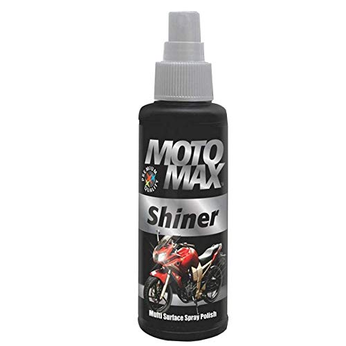 MotomaxShiner Multi Surface Spray Polish for Car & Bikes (100 ml), Pack of 2