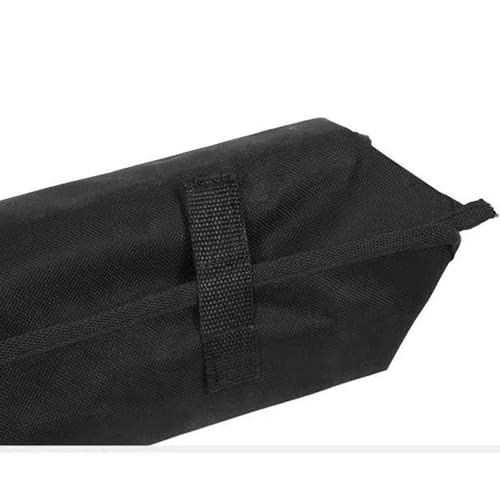 Evite daños en exteriores con la bolsa para soporte de luz portátil negra 2