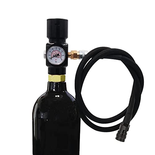 Vavoger Upgrade Paintball Co2 Pressure Regulator Mini Sef Super Fast Refresh Hpa Regulator Input 1500Psi Output 0 To 130Psi #TOP5
