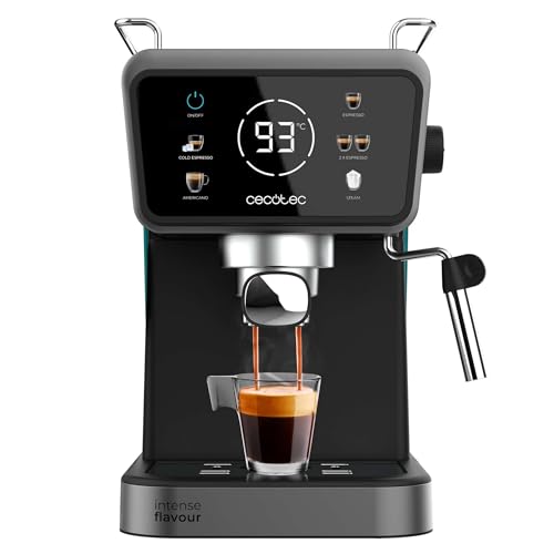 Macchina Per Espresso Con Touch Screen 20 Bar - Serbatoio 1,8L, Lancia Vapore, Acciaio Inox