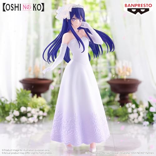 BANPRESTO Action Figure Ai Oshi No KO Ai - Bridal Dress 20cm Multicolor BP89431P, Multicoloured, Mediano - Image 2