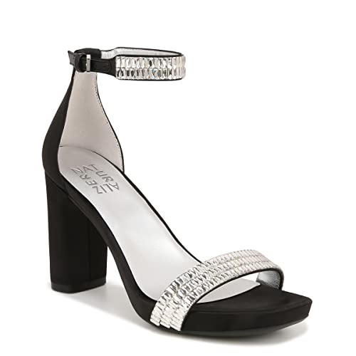 Naturalizer Women's Joy-Sparkle Jeweled Block Heel Dress Sandal Heeled