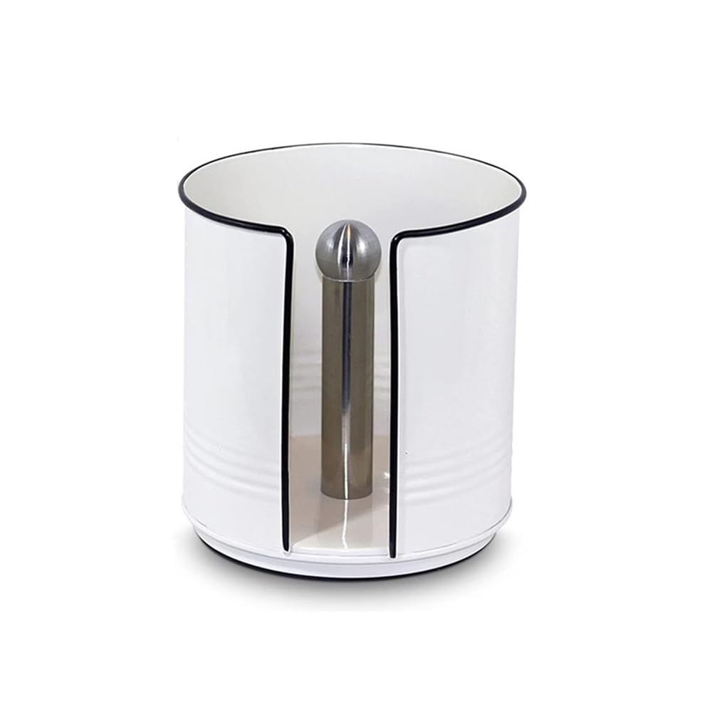 Paper Towel Rack Vertical Storage Kitchen Roll Holder Iron Countertop Paper Towel Stand for Standard and Large Rolls Kitchen Accessories