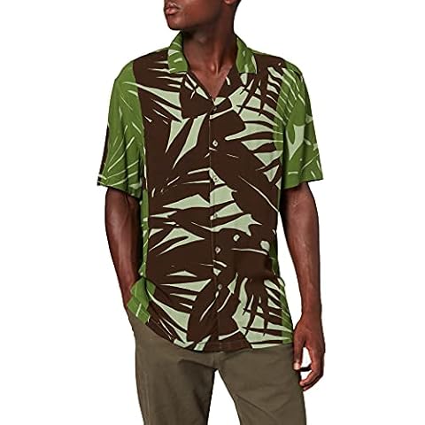 Camisa Abotonada Desigual, Verde, M Cover