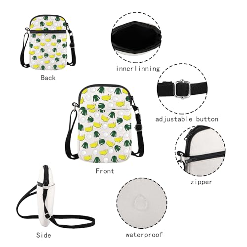 JXGZSO Golf Gifts Golf Crossbody Bag Golf Party Gift3