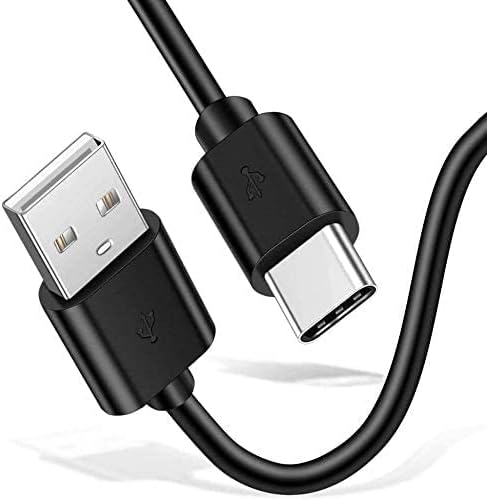 Galaxy S10 USB C Cable, Samsung S10 Fast Charging Cable [ 1.2m Pack 2 ] Date Sync Cable Compatible for MacBook, iPad Pro 2018, Sony XZ, HTC 10, OnePlus 5T, Huawei P9 Galaxy S8+/S8, etc (2 Pack, Black)