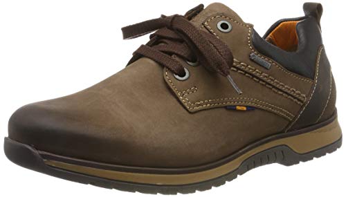 Fretz Men Trento, Derbys Homme, Marron (Espresso 38), 43 EU