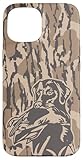 Duck Hunters with Dog Forest Camouflage, Bottomland Camo Case for iPhone 15