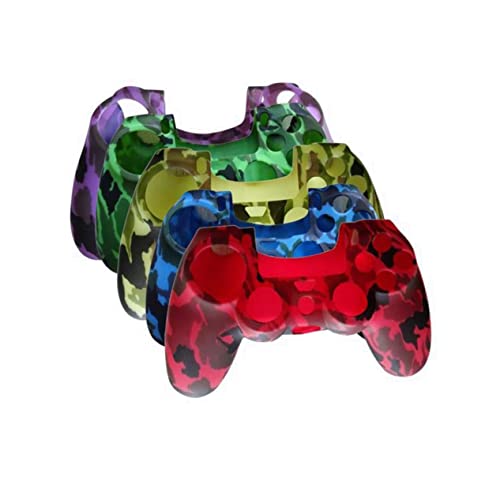 BESTonZON - BESTonZON Silikon Schutzhülle Für Controller Camouflage Rot Rutschfeste Gummi-grip Hülle Passgenaues Controller Zubehör Schweißfest Waschbar Schützt Vor Kratzern Und Schmutz