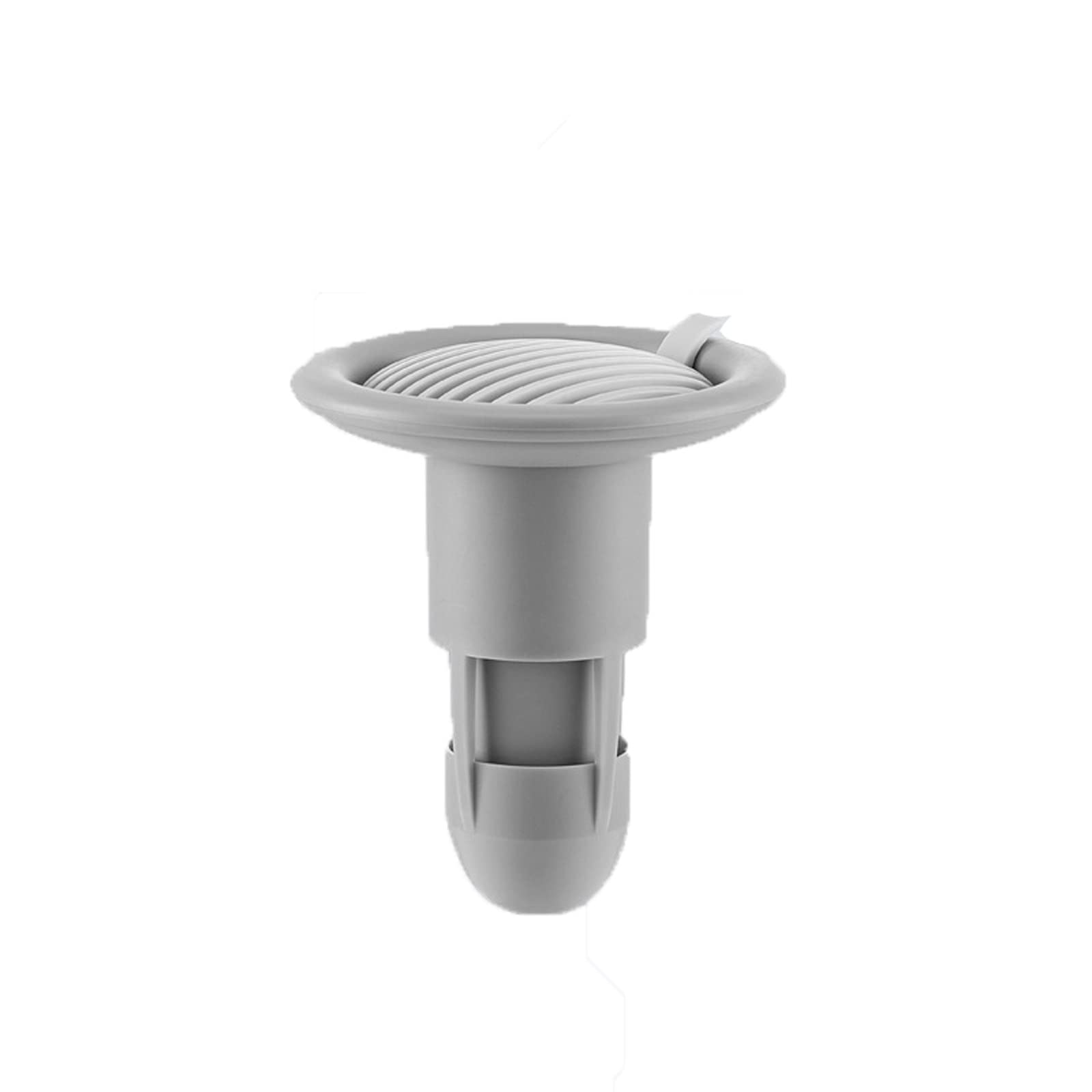 JINGYAN Sink Drain Stopper Shower Floor Drain Backflow Preventer Sewer Core Anti-Odor Plug for Kitchen BathroomgreyPP+TPR（75 * 90mm）