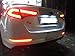 iJDMTOY Brilliant Red 40-SMD LED Bumper Reflector Lights Compatible With 2011-13 Kia Optima K5, Function as Tail & Brake Lamps