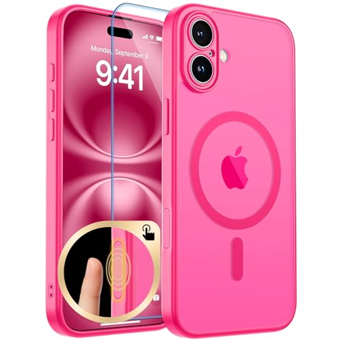 Magnetic iPhone 16 Plus Case with Camera Protection