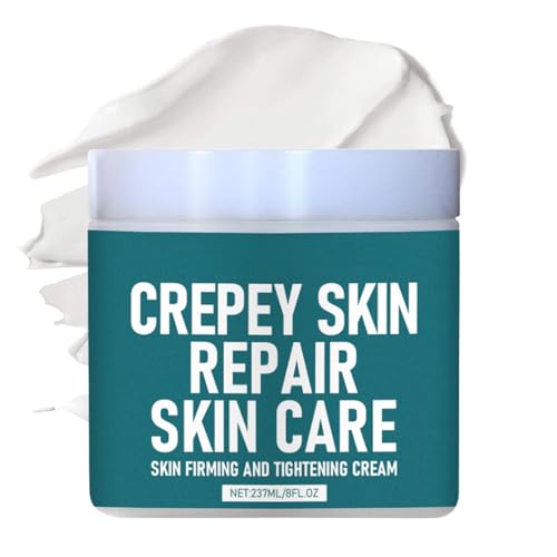 Cellu Crepey Skin Repair Treatment, Skin Tightening&Firming Cream for Loose Skin on Body, Face,Neck,Arms,Abdomen&Legs, Hydrating Barrier Repair Body Lotion with Hyaluronic Acid,Day&Night Moisturiser