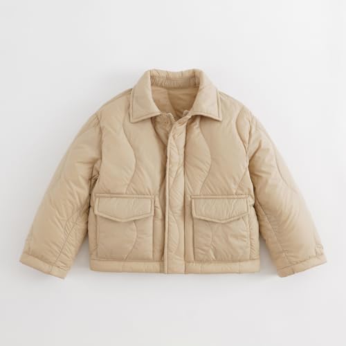 marc & janie Boys Outdoor Long Sleeve Lapel Down Jacket Ultralight Coat Soft Warm Tops 2315152