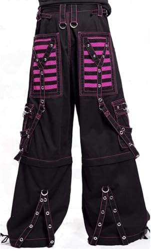 Bondage Rave Men Gothic Cyber Chain Goth Jeans Punk Rock Pant Trouser Steampunk Gothic Trouser3
