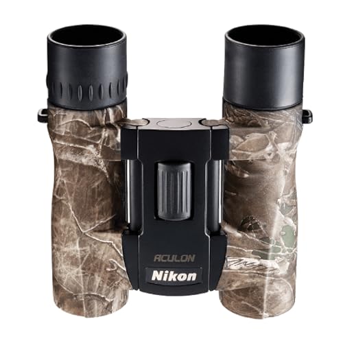 Nikon ACULON A30 10x25 TrueTimber KANATI Camo Binocular | Dual hinge design, Fully multi-coated lightweight Binocular, Smooth Central Focus Knob | Official Nikon USA Model - image 5