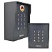 Produktbild MATHFEL Smart Lock Elektronisches Türschloss für Haustür - Wetterfestes Codeschloss IP66, 2 Türöffner mit Code, Smartes Türschloss, Automatisches Türschloss, Anthrazit