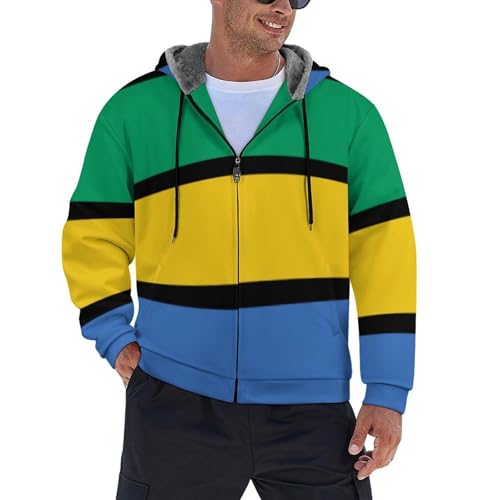 Sweat-shirt Homme Gabon pour le Sport et le Quotidien