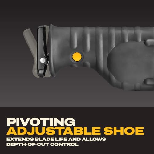 DEWALT 20V MAX Reciprocating Saw, 3,000 Strokes Per Minute, Variable Speed Trigger Cordless Saw, Tool Only (DCS380B) - image 6