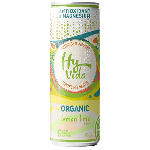 HyVida Pure Organic Antioxidant & Magnesium Sparkling Water Beverage
