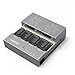AOKO M.2 NVMe SSD Cloner Duplicator with Cooling Fan, 4-Bay M.2 Cloner NVMe Enclosure for PCIe 22110 2280 2260 2242 2230 SSD Docking Station,Support 1-to-3 Offline Clone -Aluminum Alloy