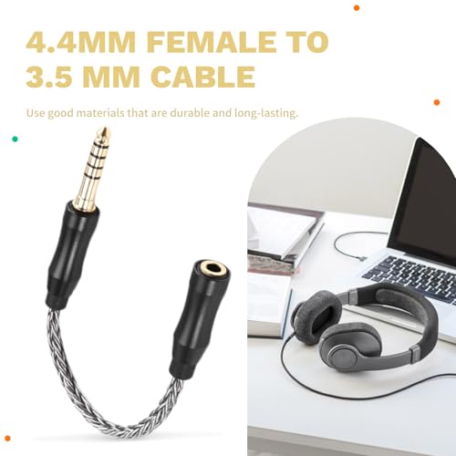 Balanced Adapter 4.4mm Female a 3.5 mm Jack Cable Audio miniatura 2