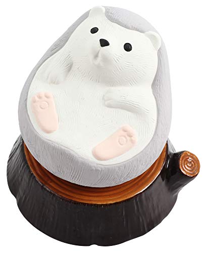 セラミック藍 インテリア加湿器 はりねずみ サイズ:約φ12 H13.5 13571