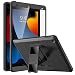 Produktbild MoKo Hülle Kompatibel mit Neu iPad 9. Generation 2021/iPad 8. Generation 10,2 2020/iPad 7. Generation, Stoßfest Schutzhülle mit Ständer Eingebauter Displayschutz Kompatibel mit iPad 10,2 Zoll, Schwarz