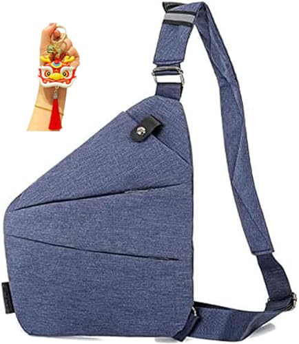 Anti-Theft Travel Bag (Blue left)